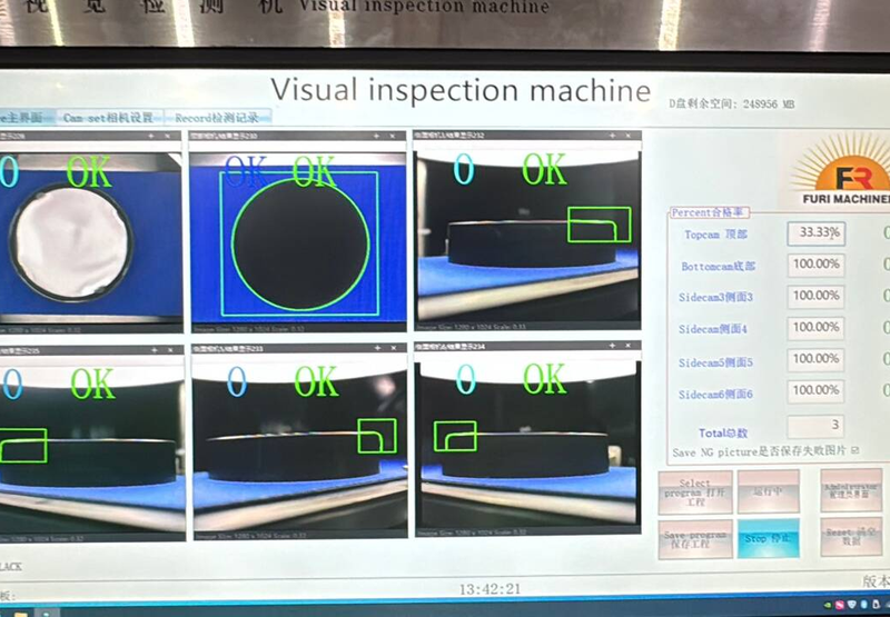 FURI Cap Vision Inspection Machine - Image 4